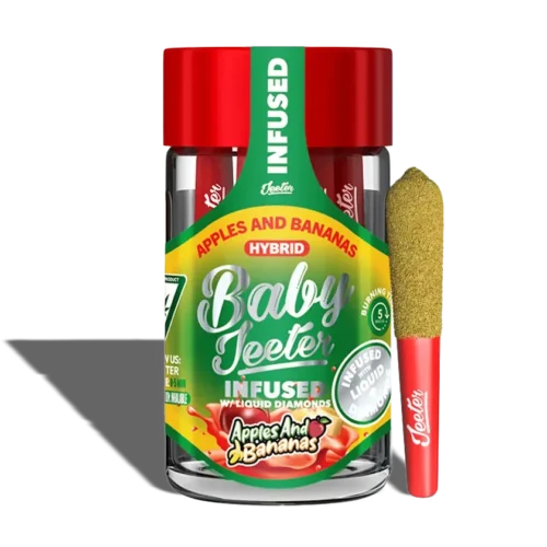 Baby-Jeeter-Apples-Banana-PG-INFU-PR-.5G-5PK-V-14_01-e1739050261580 Baby Jeeter | Pre Rolados
