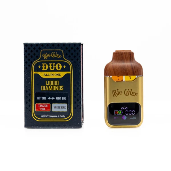 Big-Chief-DUO-2G-Tractor-Fuel-Indica-White-Fire-Sativa Big Chief DUO 2G