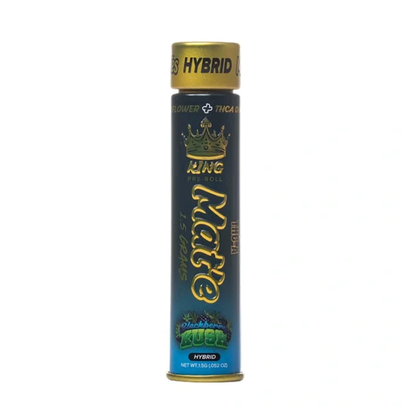 Blackberry-Kush-Hibrida-Muha-Meds-King-Mate Muha Meds King Mate 1.5G | Prerolados