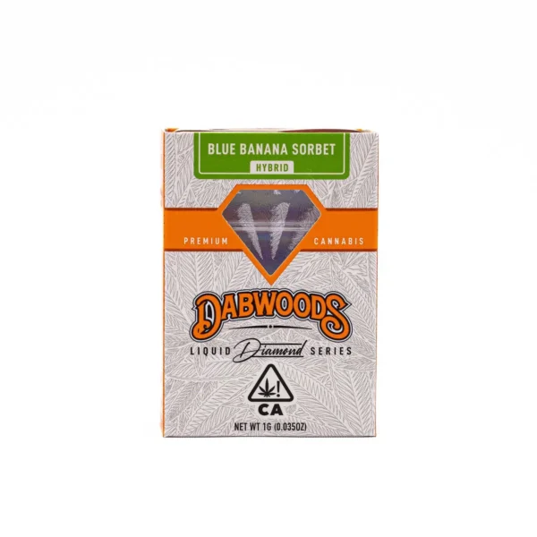 Blue-Banana-Sorbet-Hibrida-Dabwoods-1G Dabwoods 1G | Liquid Diamond Series | Pluma de Wax