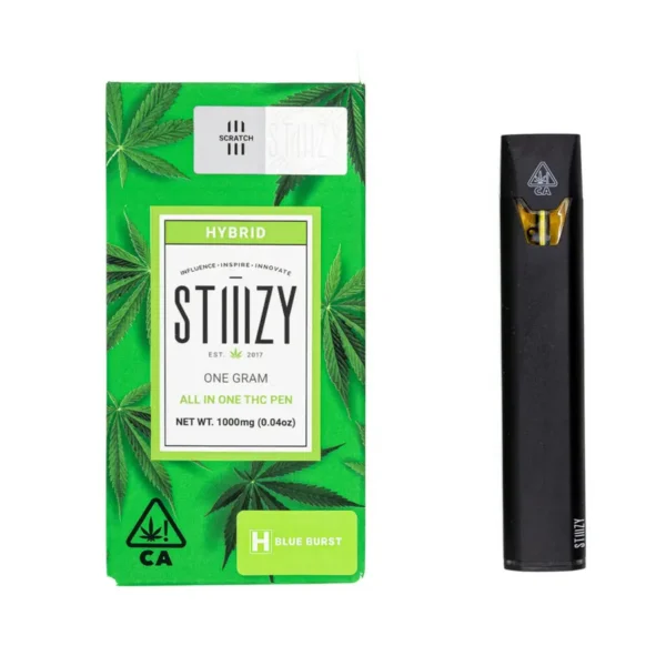 Blue-Burst Stiiizy Pod 1G | Pluma de Wax