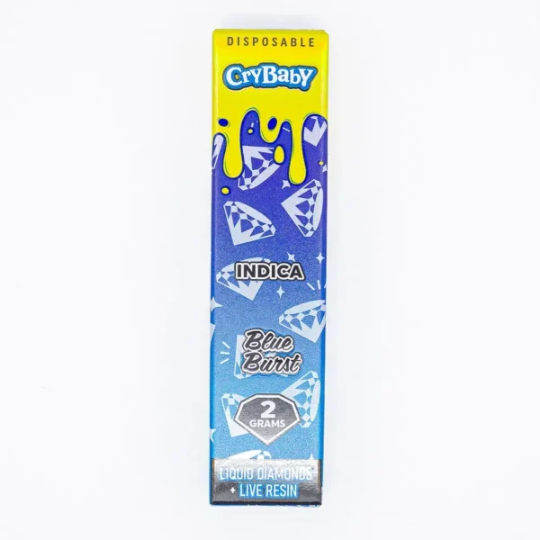 Blue-Burst-Indica-CryBaby CryBaby 2G Live Resin Liquid Diamonds | Pluma de Wax
