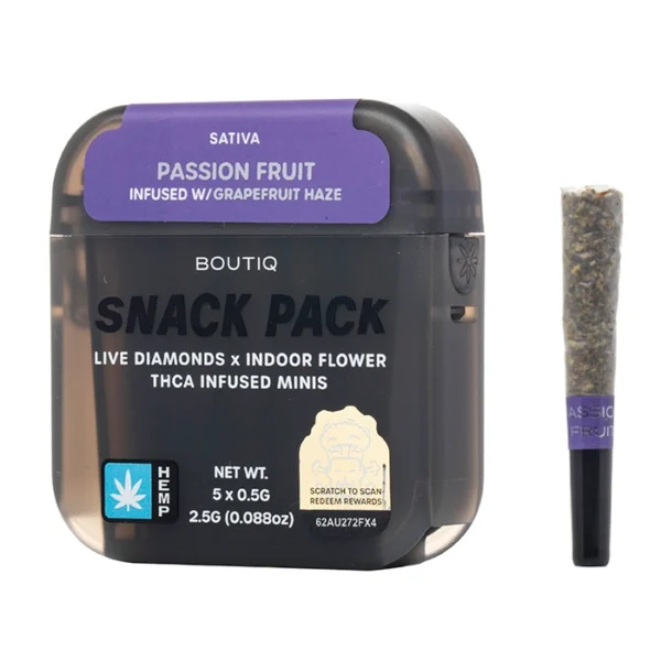 Boutiq-Mini-Infused-Prerolados Boutiq Mini Infused Joints 5 Pack (2.5G) | Prerolados