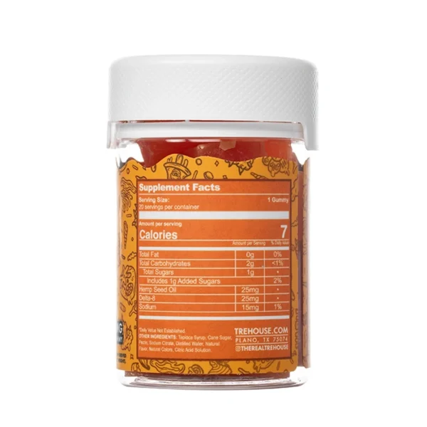 Gomitas TRE House Delta 8 THC (25mg)