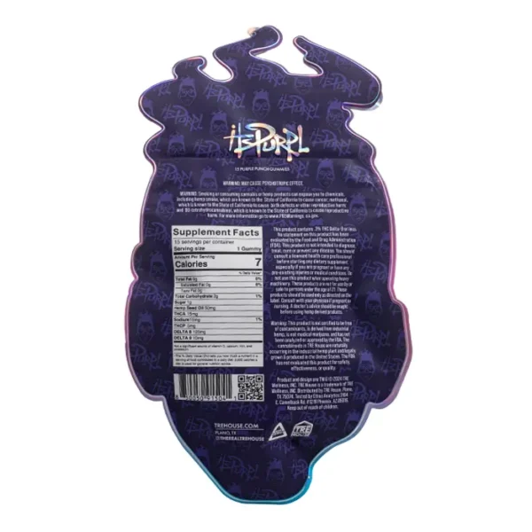 Gomitas TRE House itsPurpl THCA (150mg)