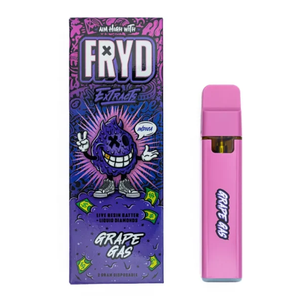Grape-Gas Fryd Extracts 2G | Pluma de Wax