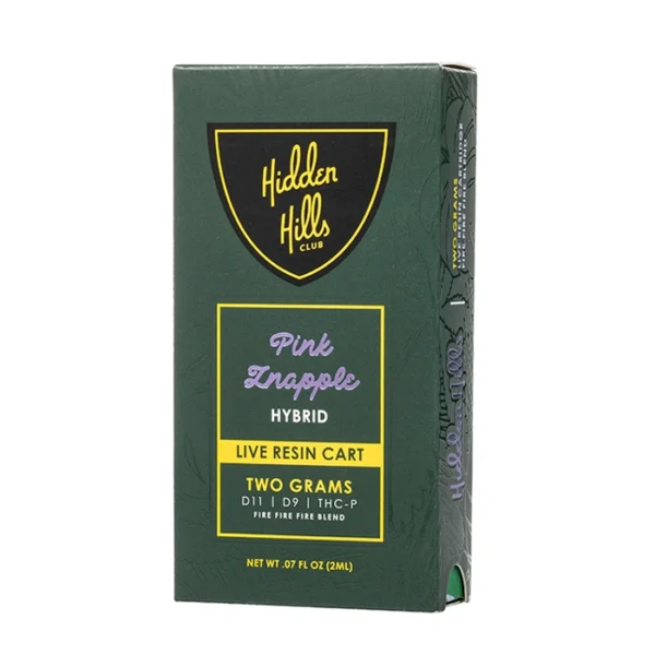 Hidden Hills Live Resin 2G | Cartucho de Wax