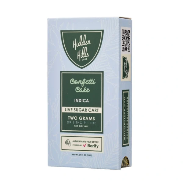 Hidden-Hills-Live-Sugar-Cart-2G-confetti_cake_1 Hidden Hills Live Sugar 2G | Cartucho de Wax