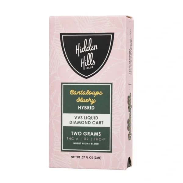 Hidden-Hills-VVS-Liquid-Diamond-Cart-2G-Cantaloupe-Slushy Hidden Hills Liquid Diamond 2G | Cartucho de Wax