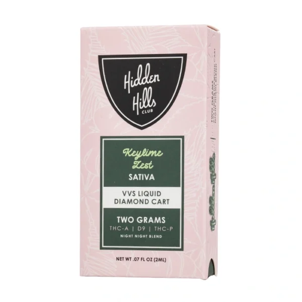 Hidden-Hills-VVS-Liquid-Diamond-Cart-2G-Keylime-Zest Hidden Hills Liquid Diamond 2G | Cartucho de Wax