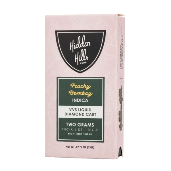 Hidden-Hills-VVS-Liquid-Diamond-Cart-2G-Peachy-Bombay Hidden Hills Liquid Diamond 2G | Cartucho de Wax
