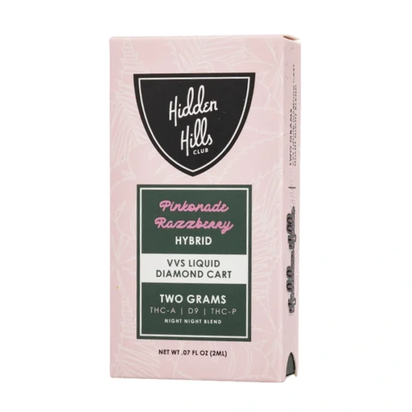 Hidden-Hills-VVS-Liquid-Diamond-Cart-2G-Pinkonade-Razzberry Hidden Hills Liquid Diamond 2G | Cartucho de Wax