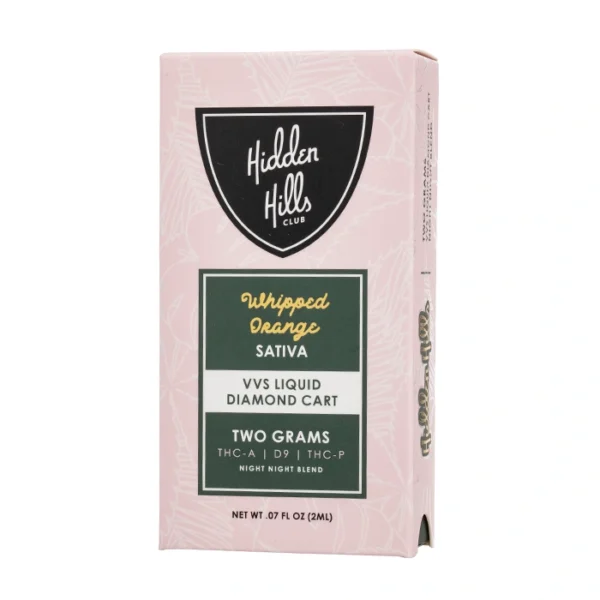Hidden-Hills-VVS-Liquid-Diamond-Cart-2G-Whipped-Orange Hidden Hills Liquid Diamond 2G | Cartucho de Wax