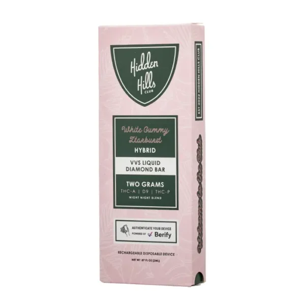 Hidden-Hills-VVS-Liquid-Diamonds-Bar-2G-white_gummy_ztarburst_ Hidden Hills Liquid Diamonds 2G