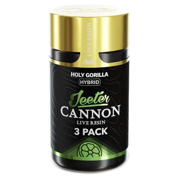 Jeeter-Cannon-Live-Resin-Holy-Gorila-3-Pack Jeeter Cannon Live Resin
