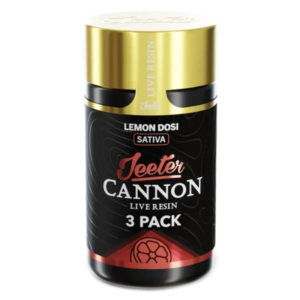 Jeeter-Cannon-Live-Resin-Lemon-Dosi-3-Pack Jeeter Cannon Live Resin