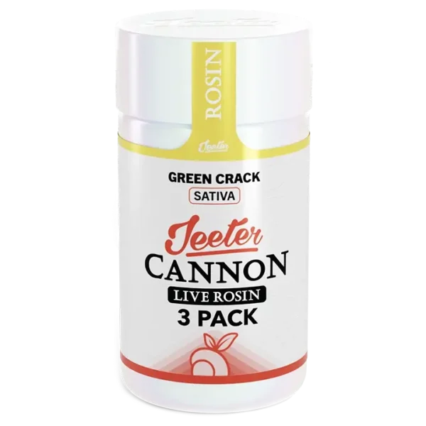 Jeeter-Cannon-Live-Rosin-Green-Crack-3-Pack Jeeter Cannon Live Rosin