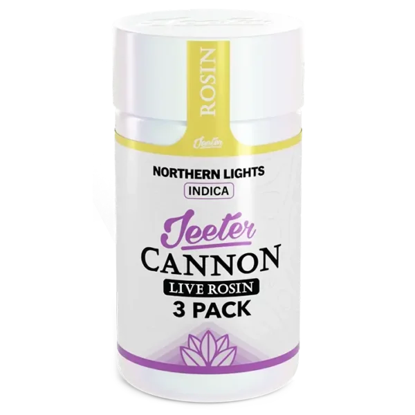 Jeeter-Cannon-Live-Rosin-Northern-Lights-3-Pack Jeeter Cannon Live Rosin