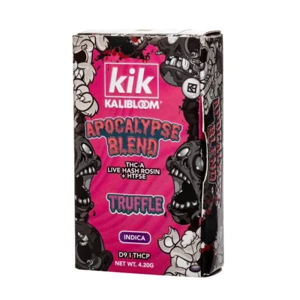 Kik-4.2g-Truffle-Indica Kik Kalibloom 4.2G Apocalypse Blend | Pluma de Wax