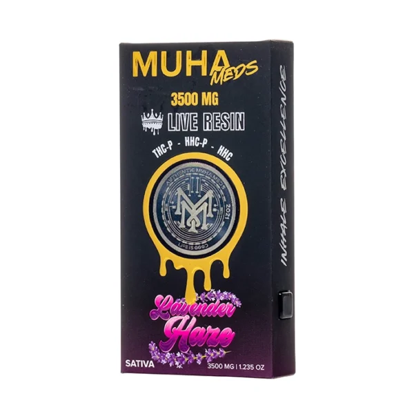 Lavender-Haze-Sativa-Muha-Meds-3.5g Muha Meds 3.5G | Pluma de Wax