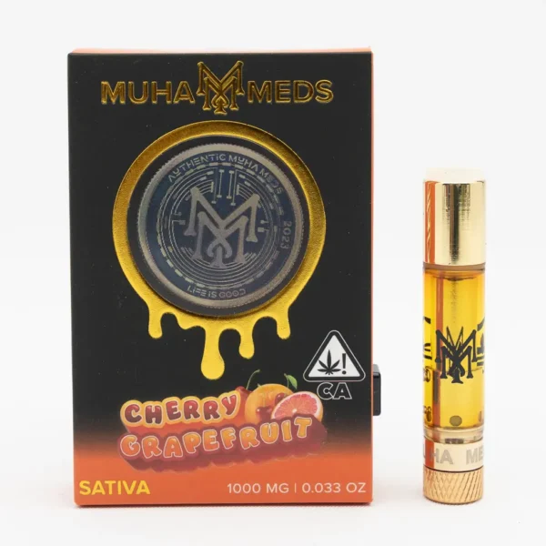 Muha-Meds-1g-Cherry-Grapefruit Muha Meds 1G | Cartucho de Wax