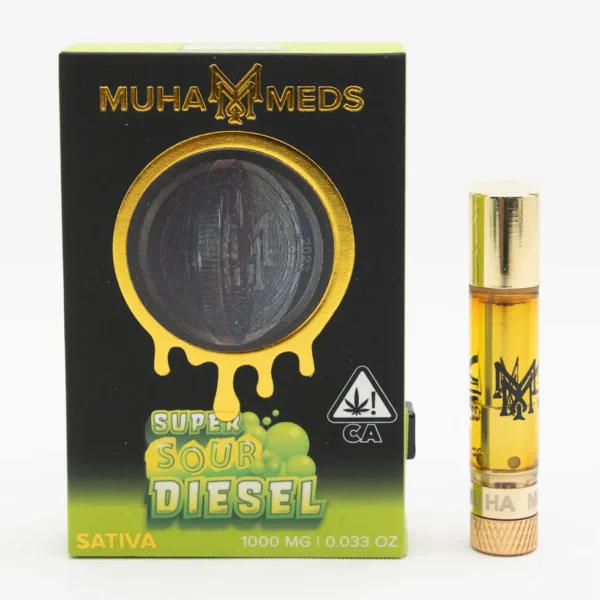 Muha-Meds-1g-Super-Sour-Diesel Muha Meds 1G | Cartucho de Wax