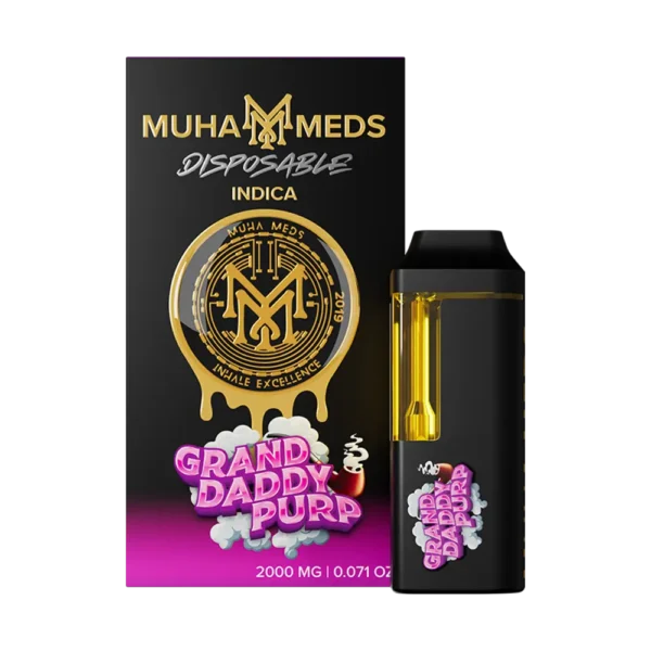 Muha-Meds-2g-Grand-Daddy-Purp Muha Meds 2G | Pluma de Wax