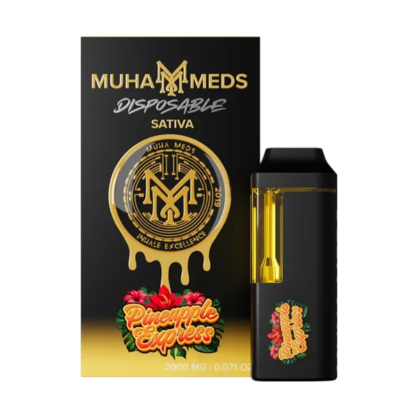 Muha-Meds-2g-Pineapple-Express Muha Meds 2G | Pluma de Wax