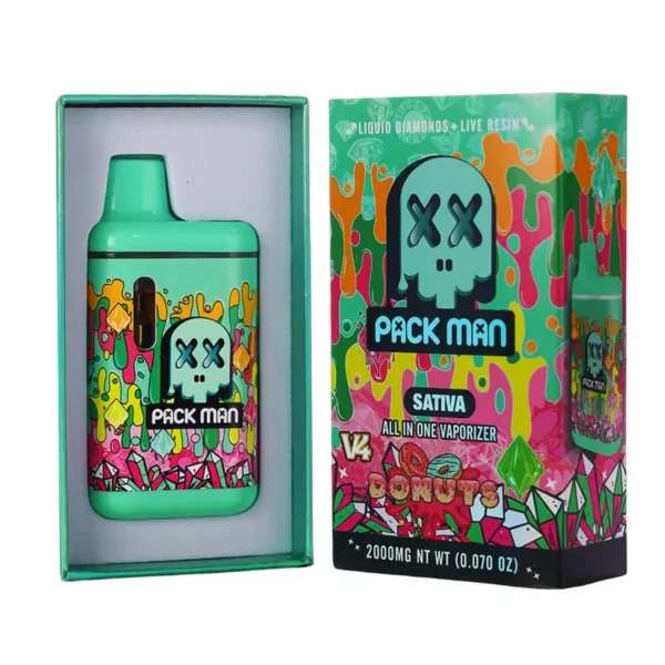 Packman-2g-Donuts Packman 2G | Pluma de Wax