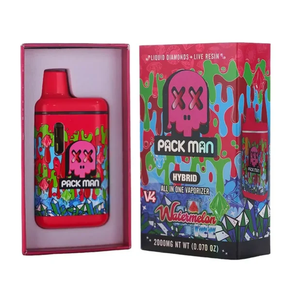 Packman-2g-Watermelon-Ice Packman 2G | Pluma de Wax