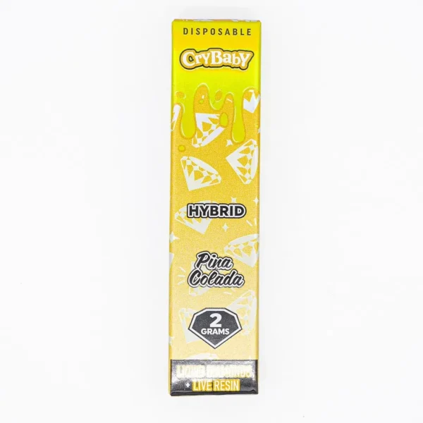 Pina-Colada-Hibrida-CryBaby CryBaby 2G Live Resin Liquid Diamonds | Pluma de Wax