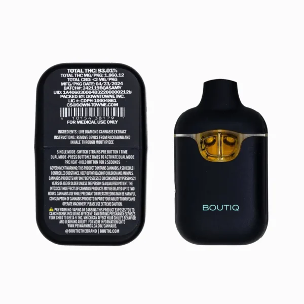 Boutiq Switch 2G (Doble Sabor) | Pluma de Wax