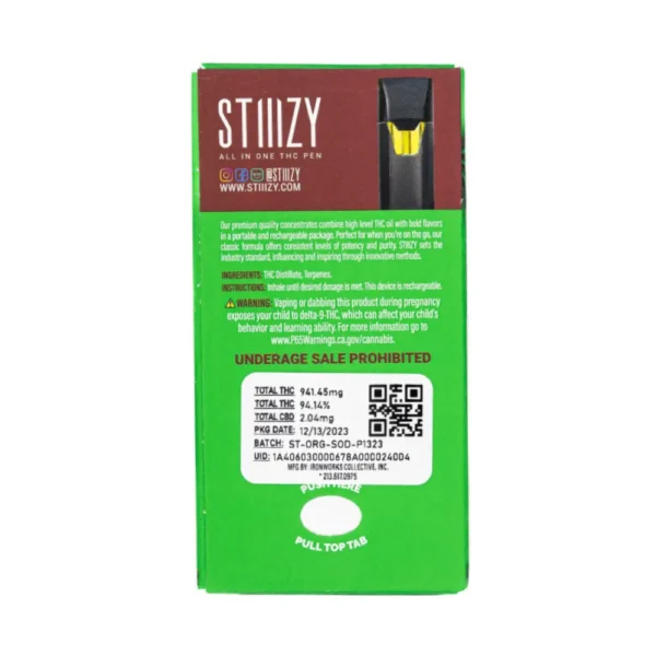 Pluma-de-Wax-Stiiizy-Pod-1G-Reverso Stiiizy Pod 1G | Pluma de Wax