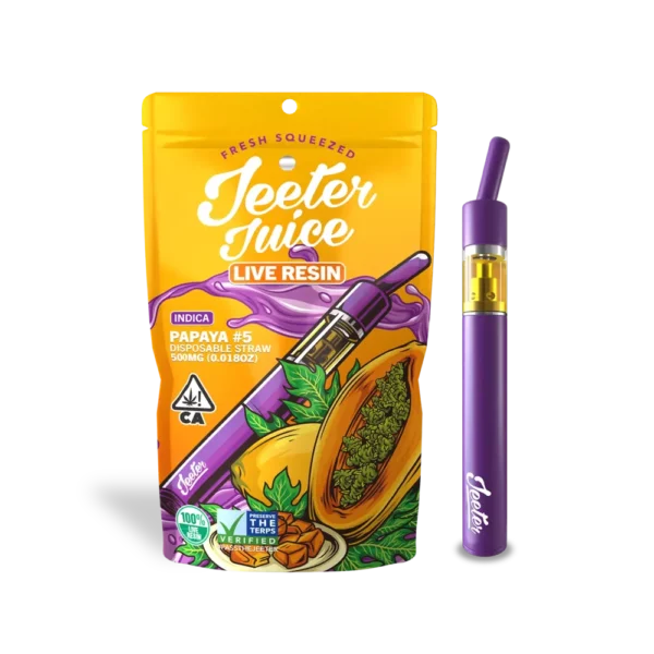 Plumas-de-Wax-Jeeter-Juice-Papaya-5 Jeeter Juice 0.5G | Pluma de Wax