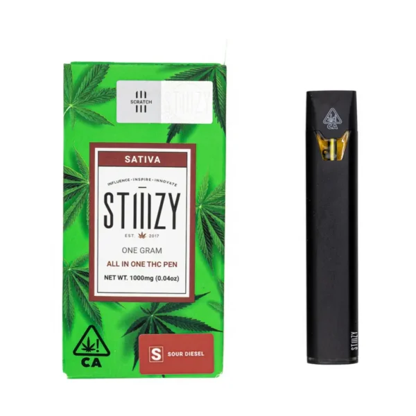 Sour-Diesel-1 Stiiizy Pod 1G | Pluma de Wax