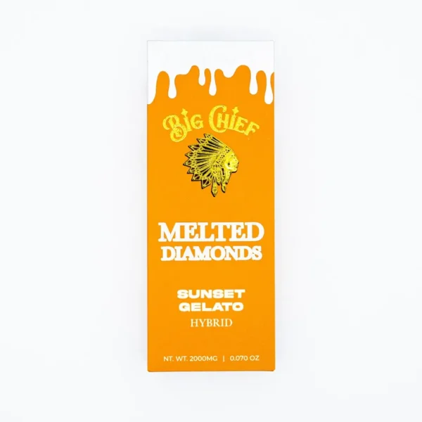Sunset-Gelato-Hibrida-Big-Chief Big Chief 2G Melted Diamonds | Pluma de Wax