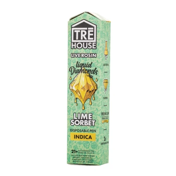 Tre-House-2G-Live-Rosin-Liquid-Diamonds-Lime-Sorbet TRE House 2G Live Rosin Liquid Diamonds