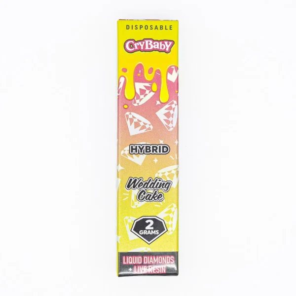 Wedding-Cake-Hibrida-CryBaby CryBaby 2G Live Resin Liquid Diamonds | Pluma de Wax
