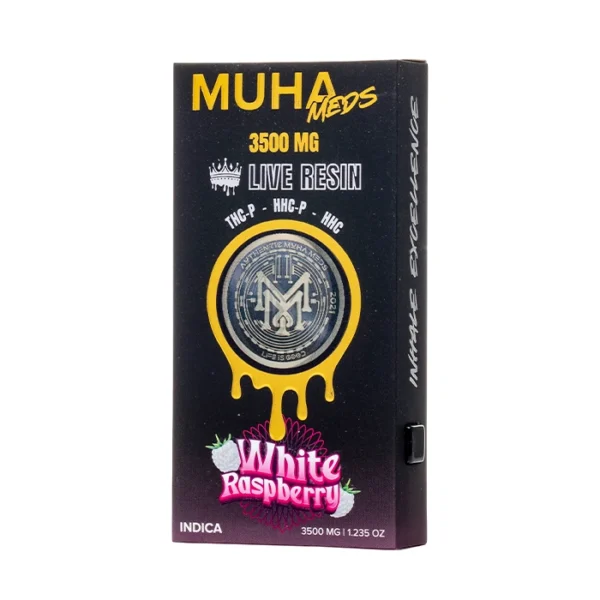White-Raspberry-Indica-Muha-Meds-3.5g Muha Meds 3.5G | Pluma de Wax
