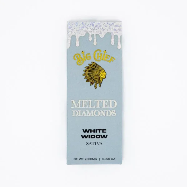 White-Widow-Sativa-Big-Chief Big Chief 2G Melted Diamonds | Pluma de Wax